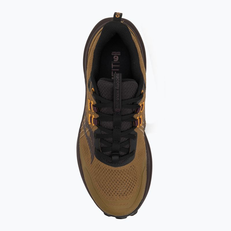 Férfi futócipő Saucony Xodus Ultra 4 kodiak/bordó 5