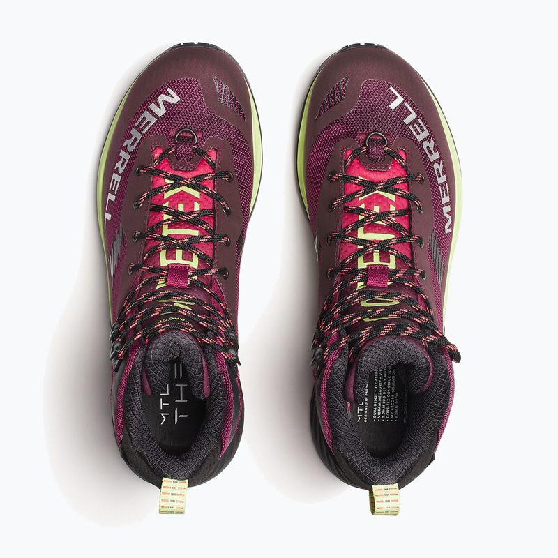 Férfi túracipő Merrell Mtl Thermo Rogue 4 Mid GTX crimson 13