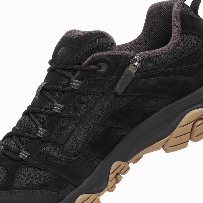 Férfi túracipő Merrell Moab 3 Ready Zip black 8