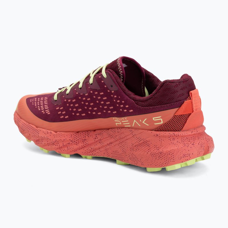 Férfi futócipő Merrell Agility Peak 5 3D mtl flare/crimson 3