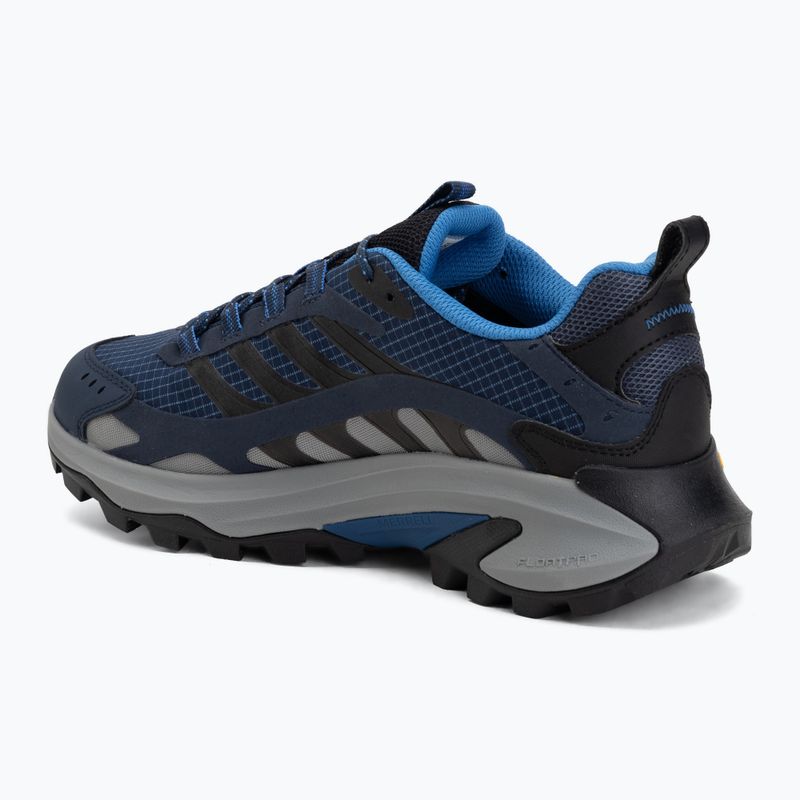 Férfi túracipő Merrell Moab Speed 2 Ltr Wp navy night 3