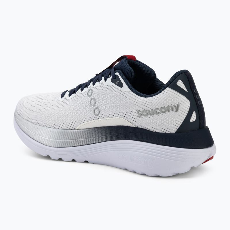 Férfi futócipő Saucony Endorphin Trainer white/navy 3