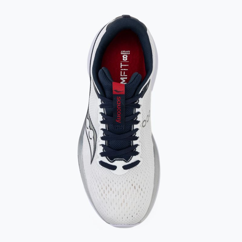 Férfi futócipő Saucony Endorphin Trainer white/navy 5