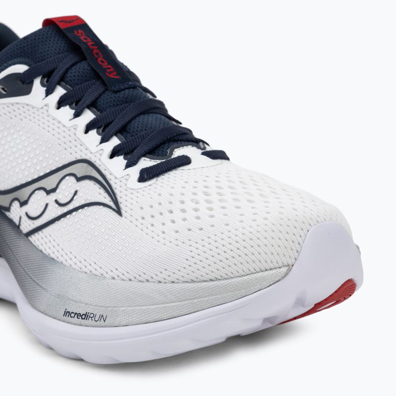 Férfi futócipő Saucony Endorphin Trainer white/navy 7