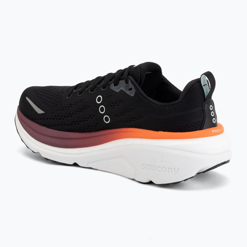 Férfi futócipő Saucony Hurricane 25 black/crimson 3