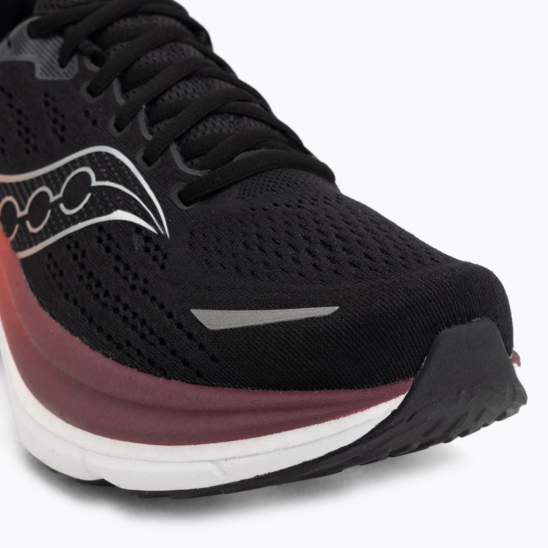 Férfi futócipő Saucony Hurricane 25 black/crimson 7