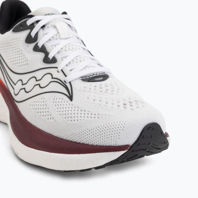 Férfi futócipő Saucony Ride 19 white/crimson 7