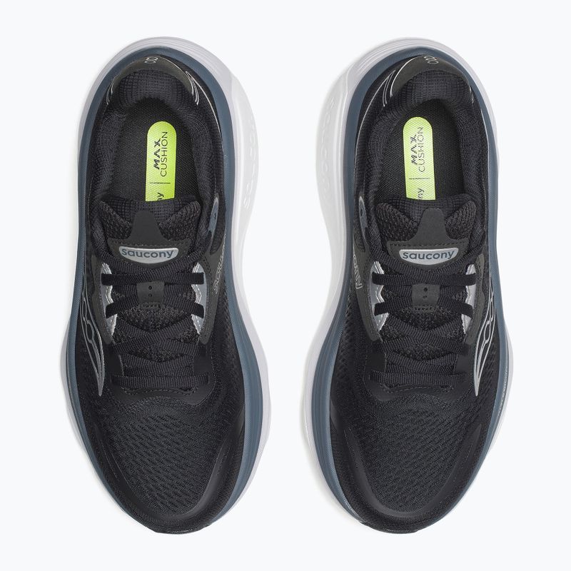 Női futócipők Saucony Hurricane 26 black/silver 6