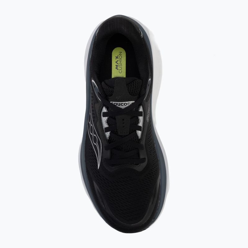 Férfi futócipők Saucony Hurricane 26 black/silver 5