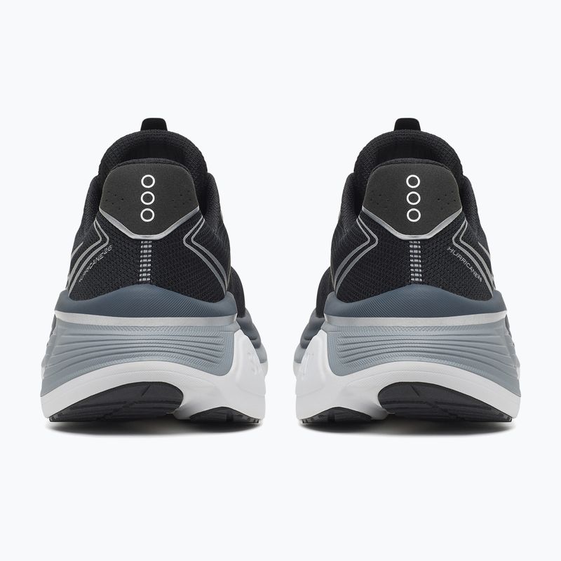 Férfi futócipők Saucony Hurricane 26 black/silver 4