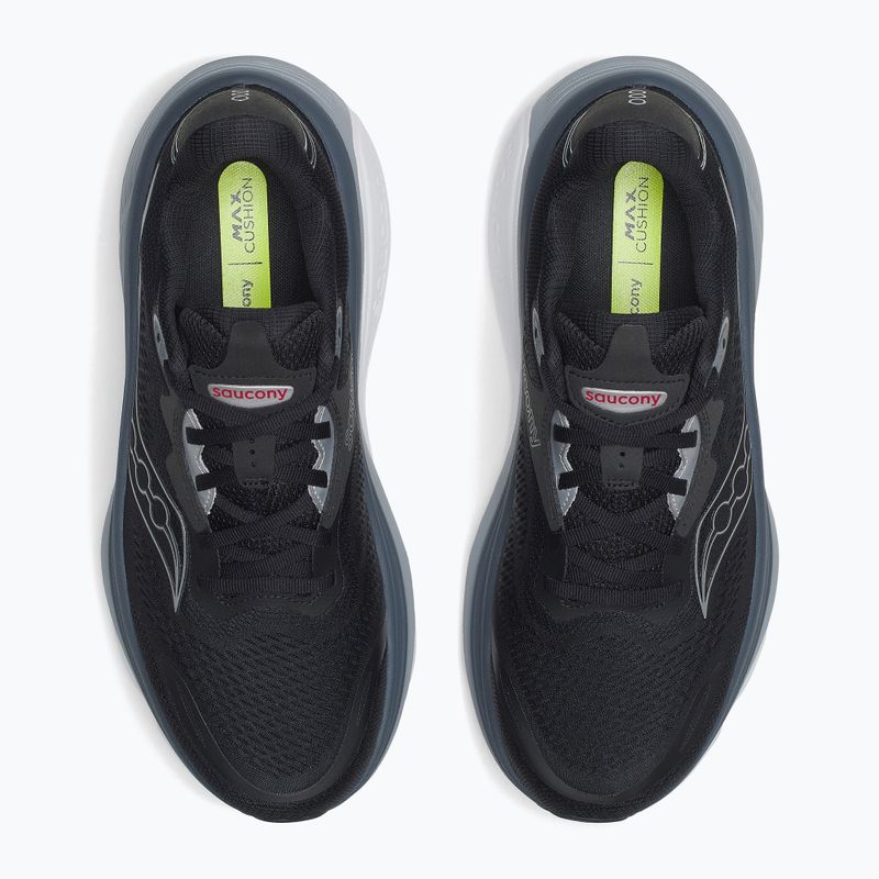 Férfi futócipők Saucony Hurricane 26 black/silver 6