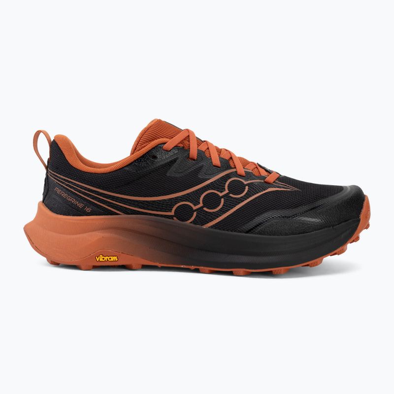 Férfi futócipők Saucony Peregrine 16 black/rust 2