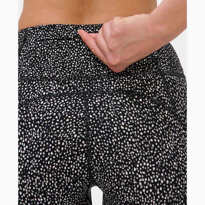 Női edzőleggingsek Sweaty Betty Power Workout 7/8 black micro dot print 5