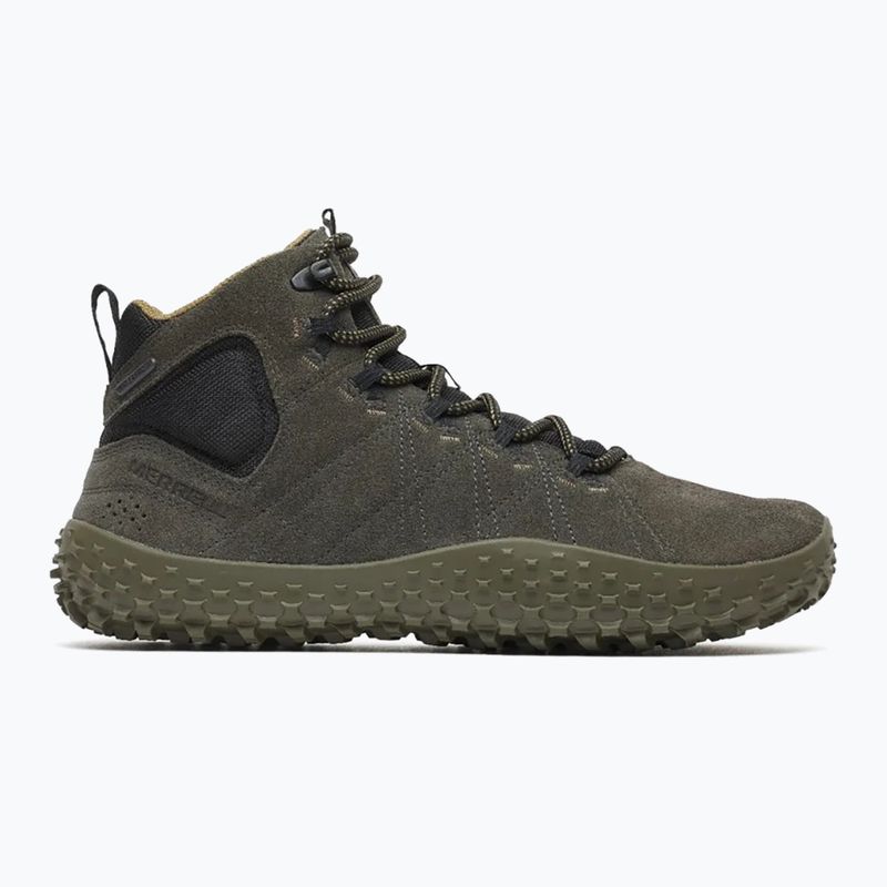Férfi barefoot cipők Merrell Wrapt Mid WP beluga 2