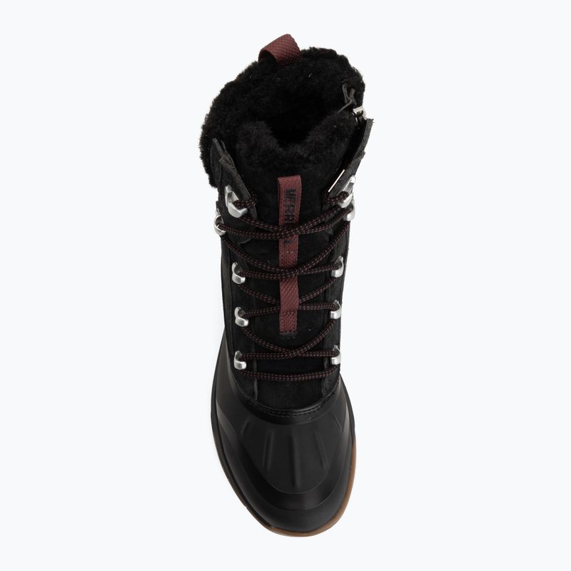 Női hótaposó Merrell Siren 4 Thermo Lace WP black 5