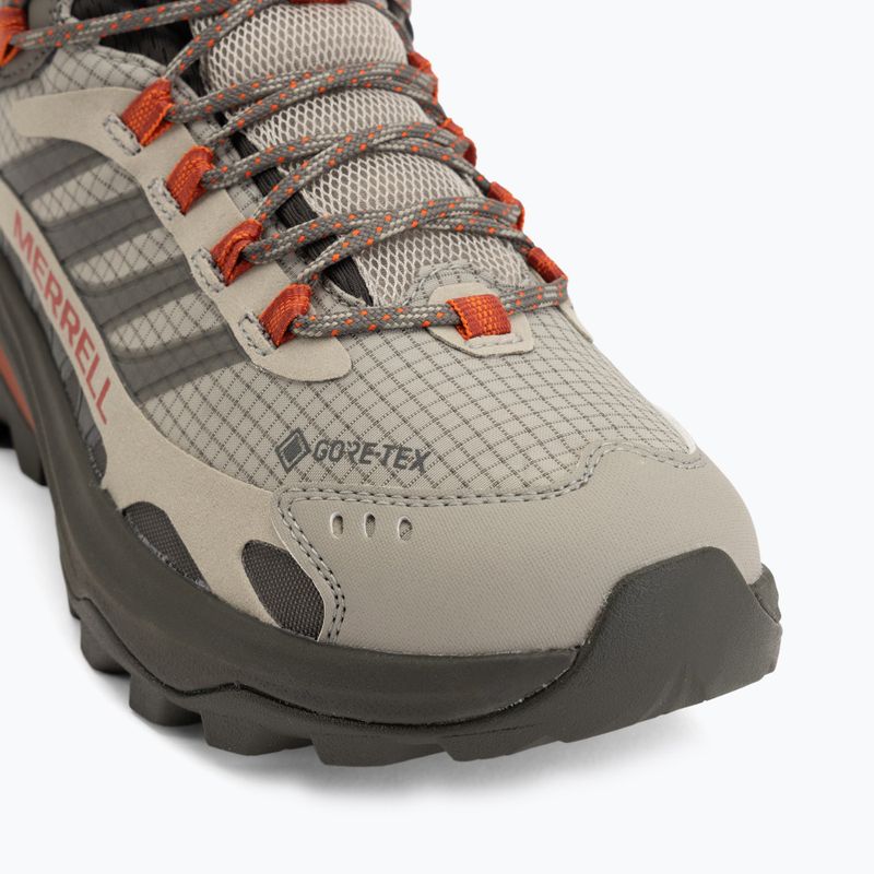 Férfi kirándulócipők Merrell Moab Speed 2 Mid GTX diorite/ember 7
