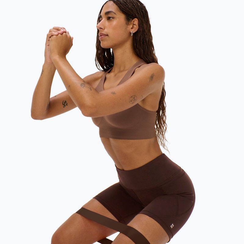 Női rövidnadrág Sweaty Betty Power Biker 6" Espresso Brown 4