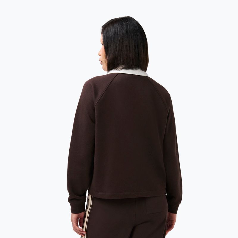 Női pulóver Sweaty Betty Revive Rugby espresso brown 3