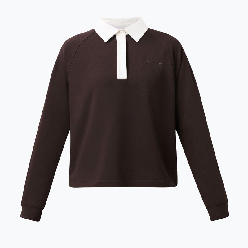 Női pulóver Sweaty Betty Revive Rugby espresso brown 6
