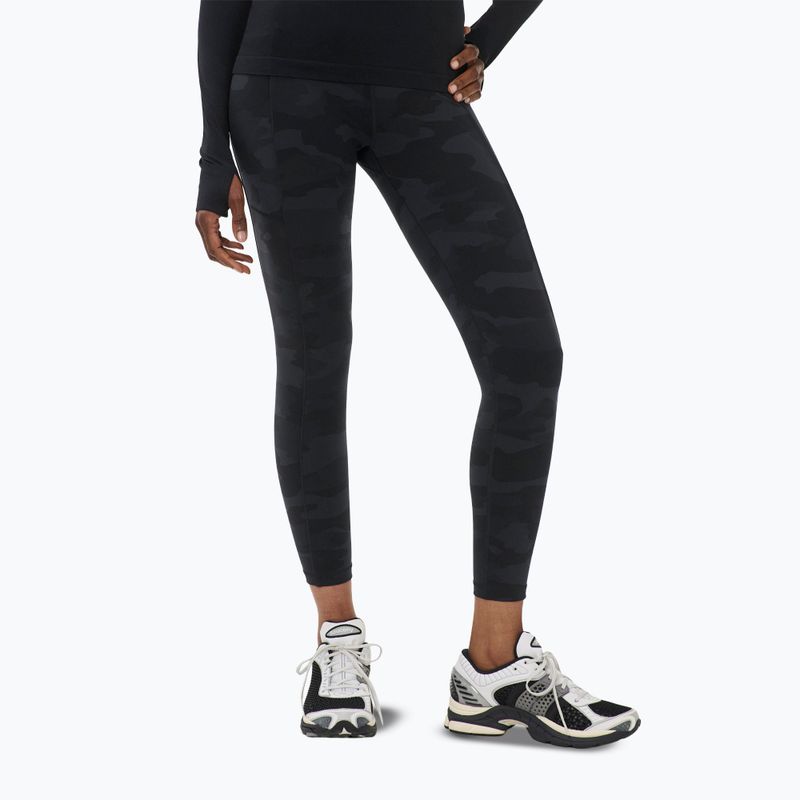 Női edzőleggingsek Sweaty Betty Power Piping Workout 7/8 ultra black camo print