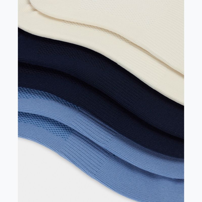 Női zokni Sweaty Betty Lightweight Trainer 3 pary fadedblue frenchnavy crea 3