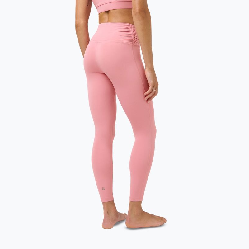 Női edzőleggingsek Sweaty Betty Ultimate Studio 7/8 Ruched dark deco pink 3