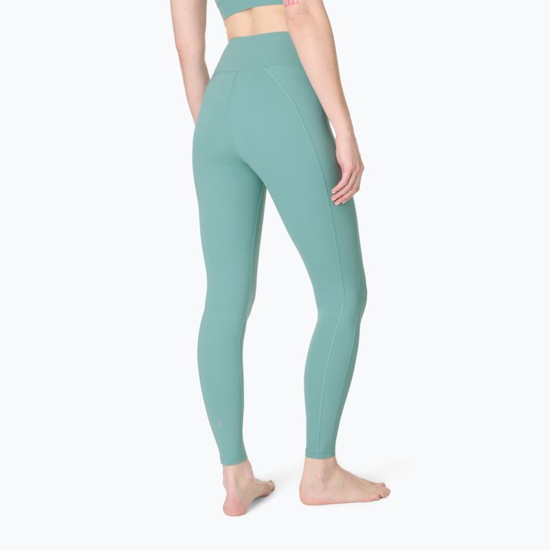 Női edző leggings Sweaty Betty Ultimate Studio Ribbed green 2
