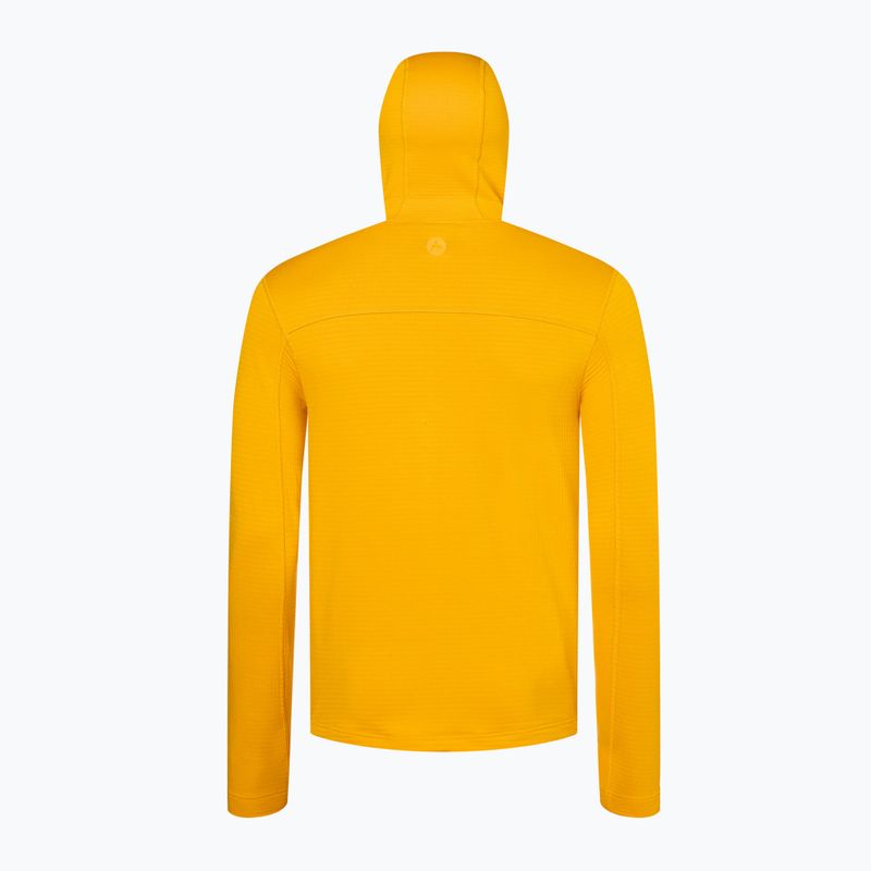 Marmot Preon férfi fleece pulóver sárga M117829342 5