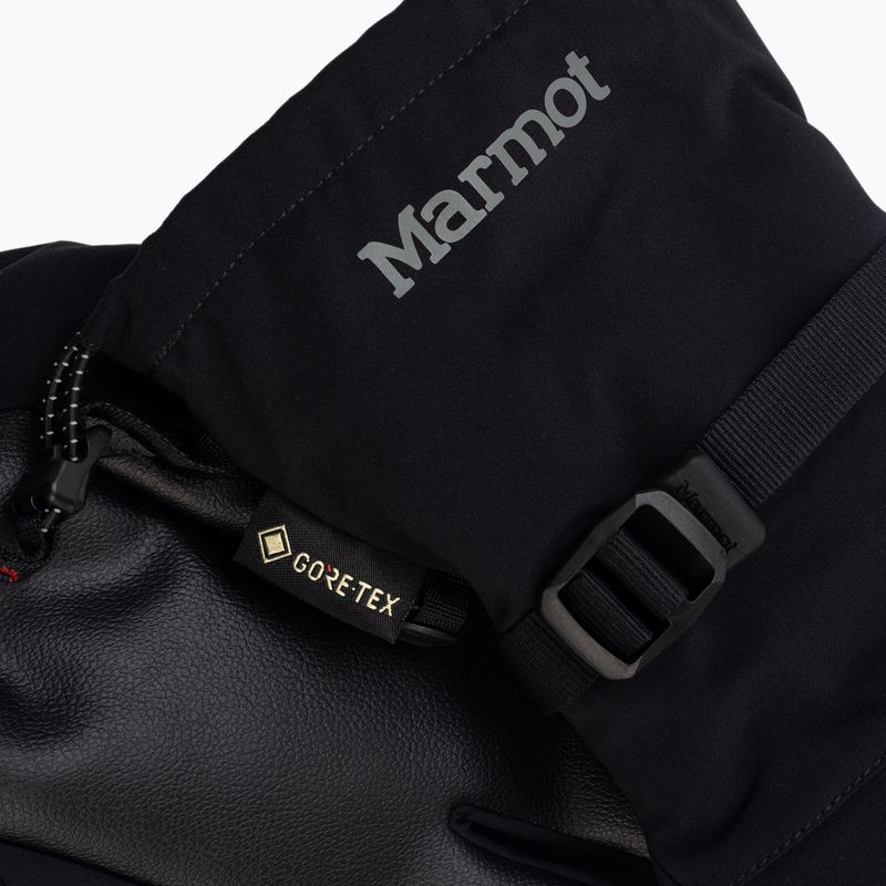 Marmot női síelő kesztyű Snoasis Gore Tex fekete 82930 4