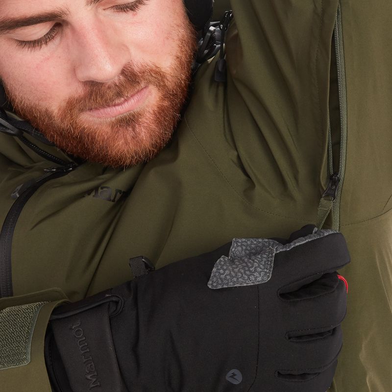 Férfi Marmot Lightray Gore Tex sí dzseki zöld 11000-4859 4