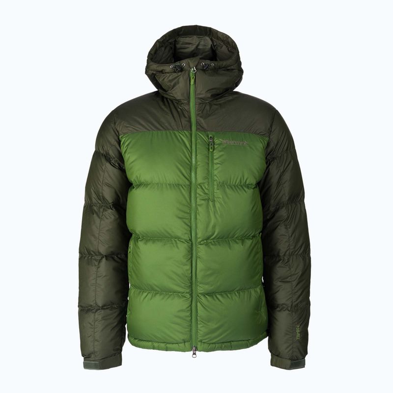 Férfi Marmot Guides Down Hoody zöld 73060 pehelykabát