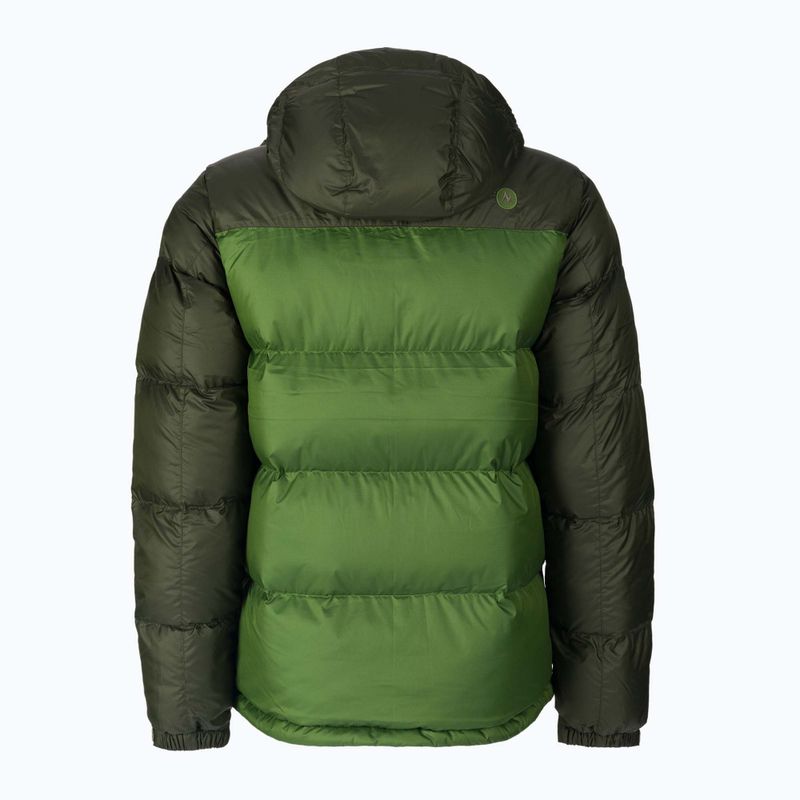Férfi Marmot Guides Down Hoody zöld 73060 pehelykabát 2