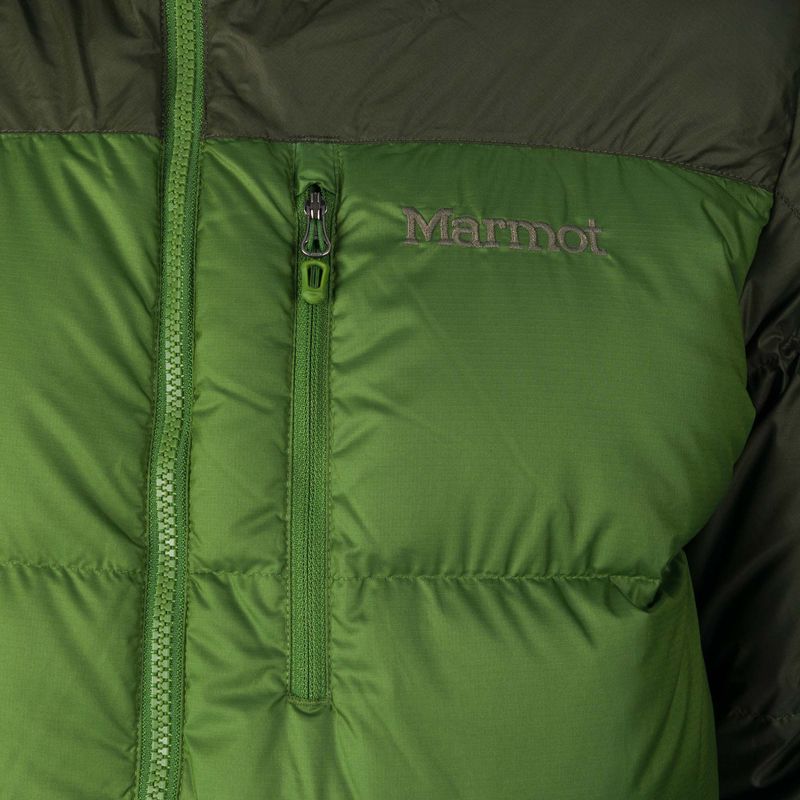 Férfi Marmot Guides Down Hoody zöld 73060 pehelykabát 3