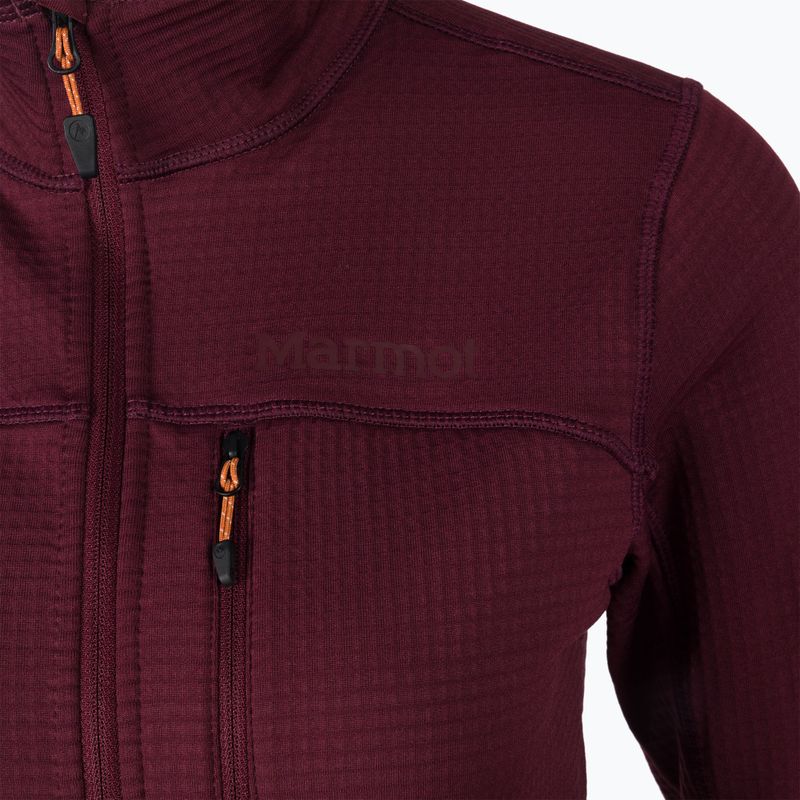 Marmot Preon női fleece pulóver bordó M12399 3