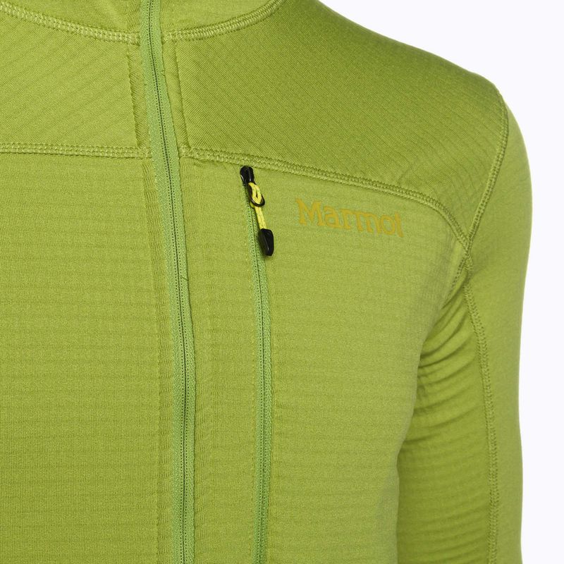 Férfi Marmot Preon fleece pulóver zöld M11782-21539 4