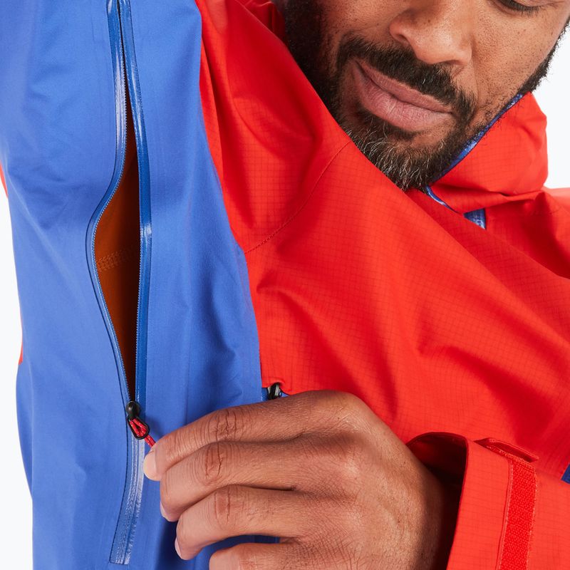 Marmot Mitre Peak GTX férfi esőkabát piros-kék M12685-21750 4