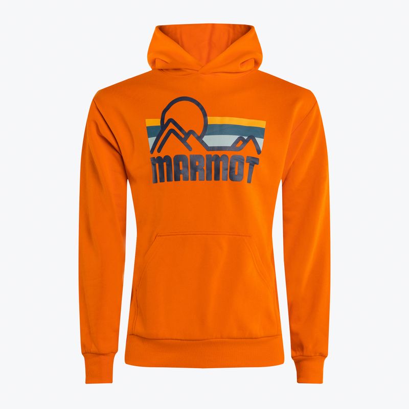 Férfi Marmot Coastal Hoody trekking pulóver narancssárga M14258215