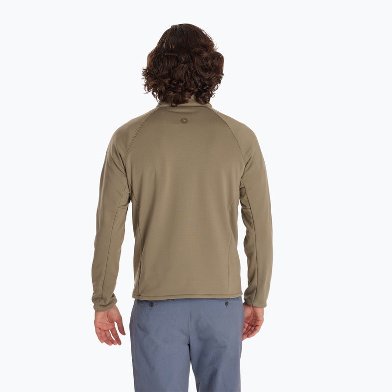 Férfi gyapjú pulóver Marmot Leconte Fleece 1/2 Zip vetiver 3