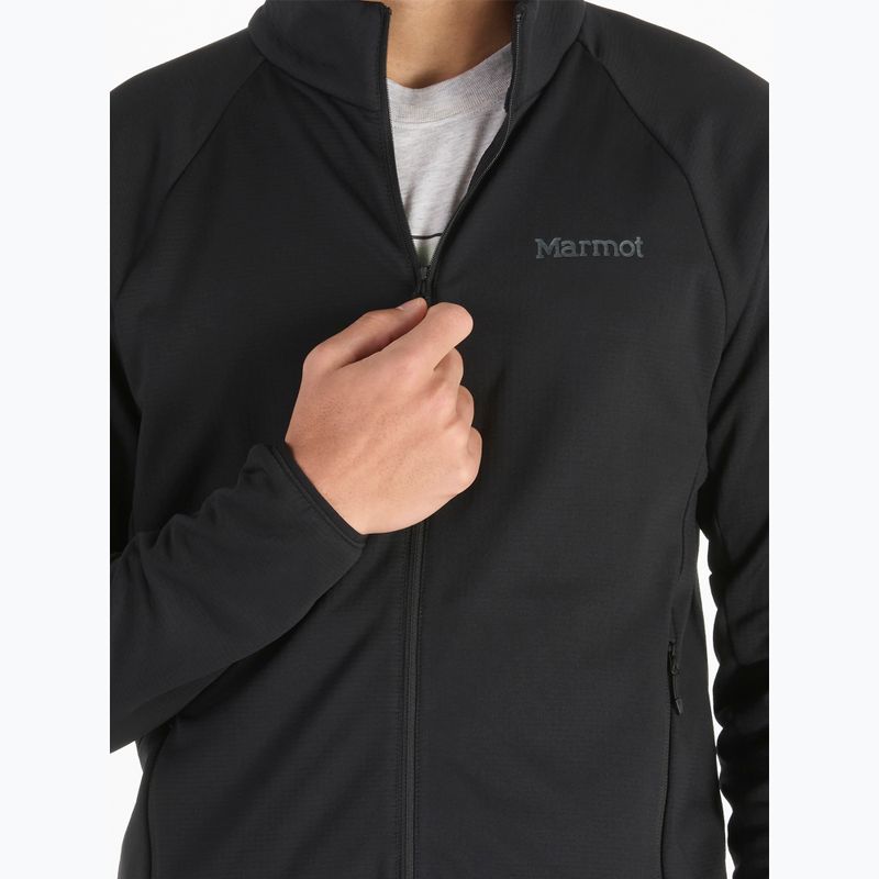 Férfi polár pulóver Marmot Leconte Fleece black 4