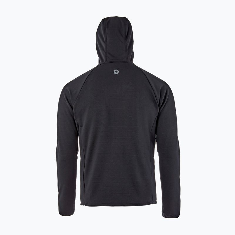 Férfi polár pulóver Marmot Leconte Full Zip Hoody black 8