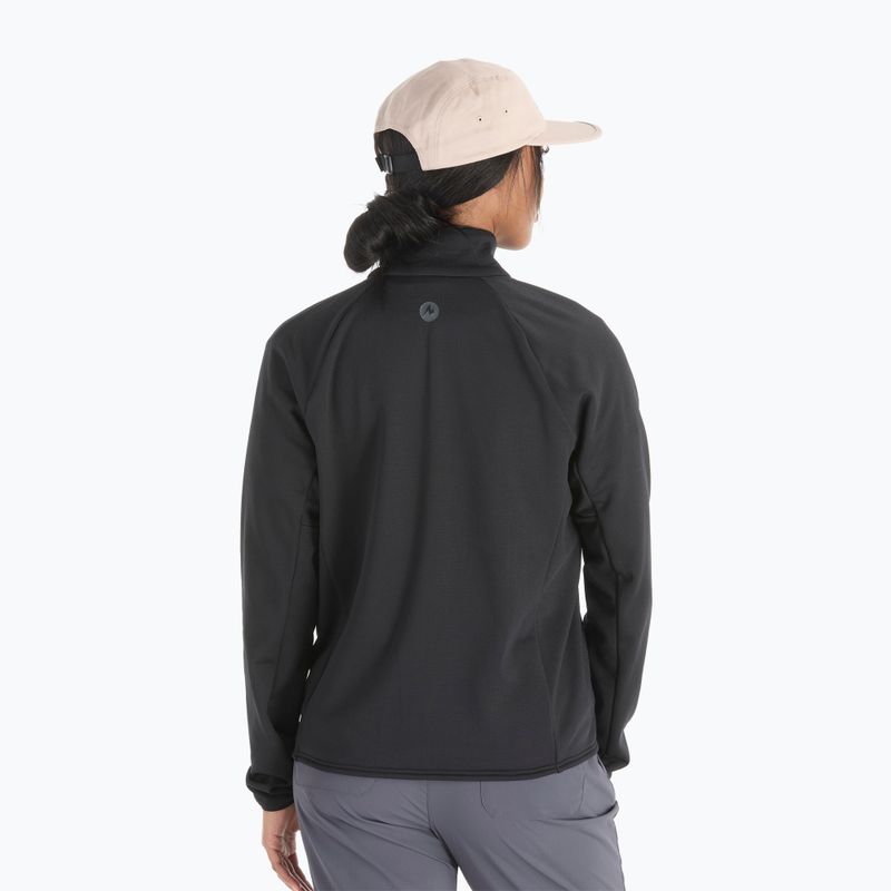 Női polár pulóver Marmot Leconte Fleece Hoodless black 3