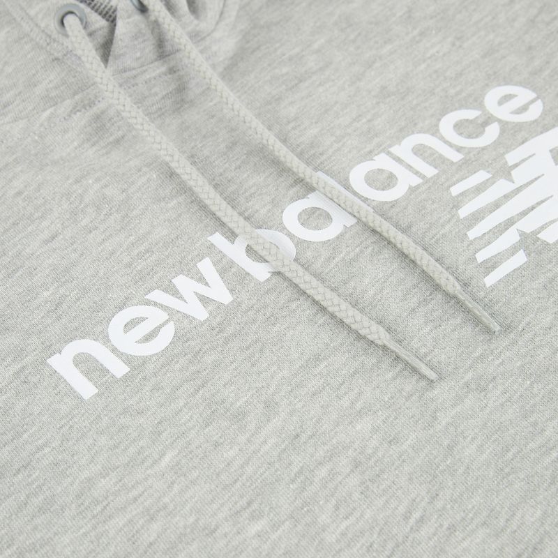 Női kapucnis pulóver New Balance Core Fleece Hoodie grey 8