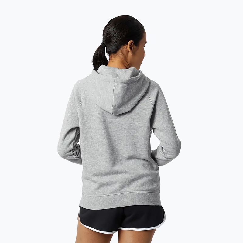 Női kapucnis pulóver New Balance Core Fleece Hoodie grey 3