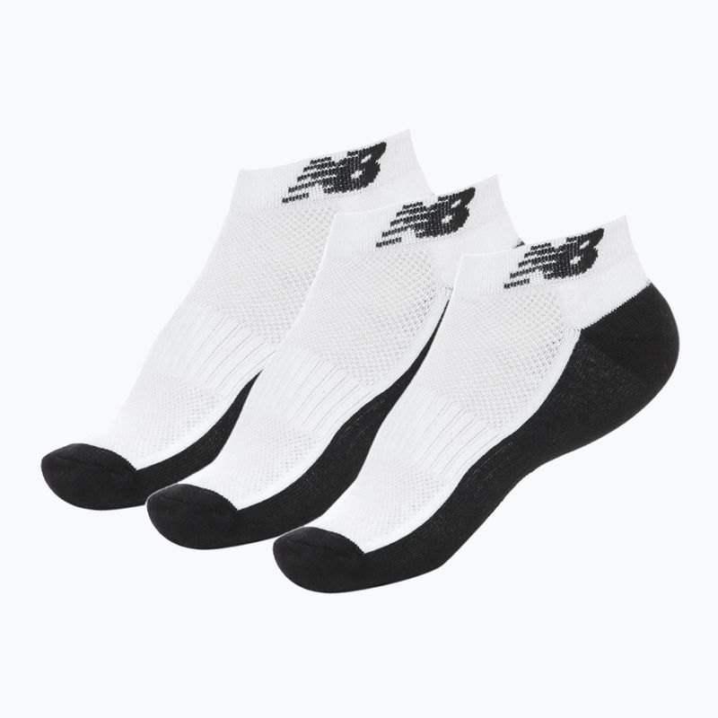 Zokni New Balance Response Performance No Show Socks 3 pár white/black