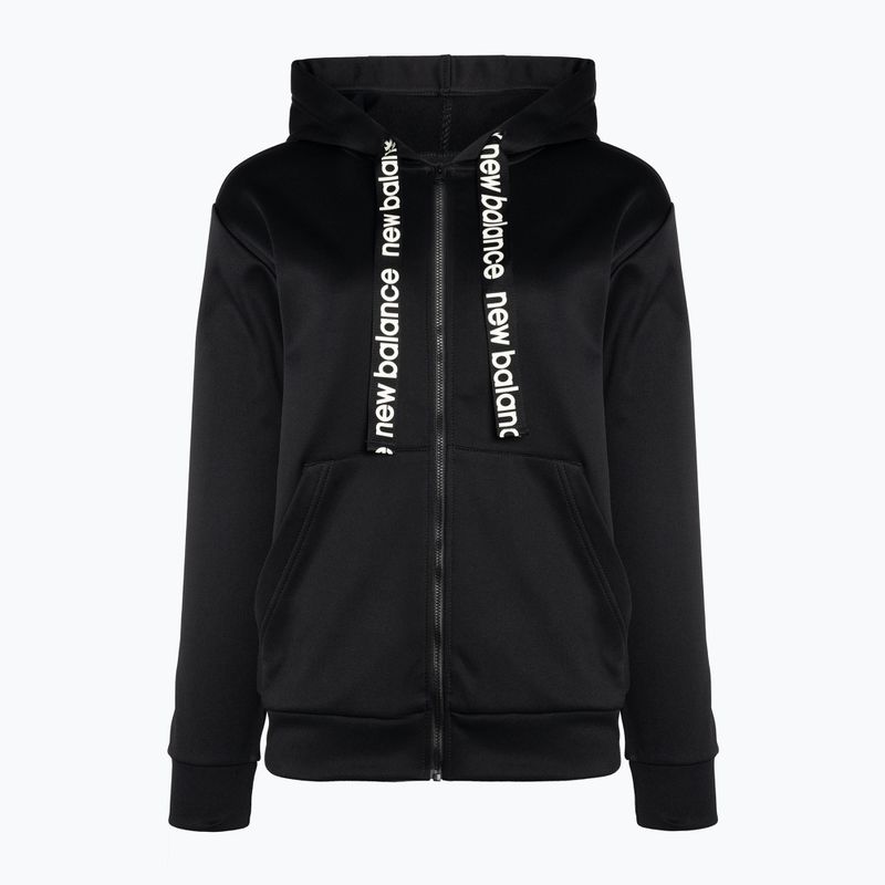 Női edzés pulóver New Balance Relentless Performance Fleece Full Zip szürke WJ13174