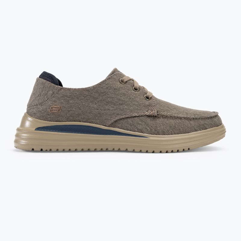 Férfi cipő SKECHERS Proven Forenzo khaki 2