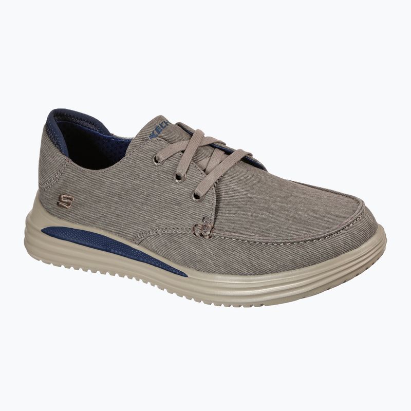 Férfi cipő SKECHERS Proven Forenzo khaki 8