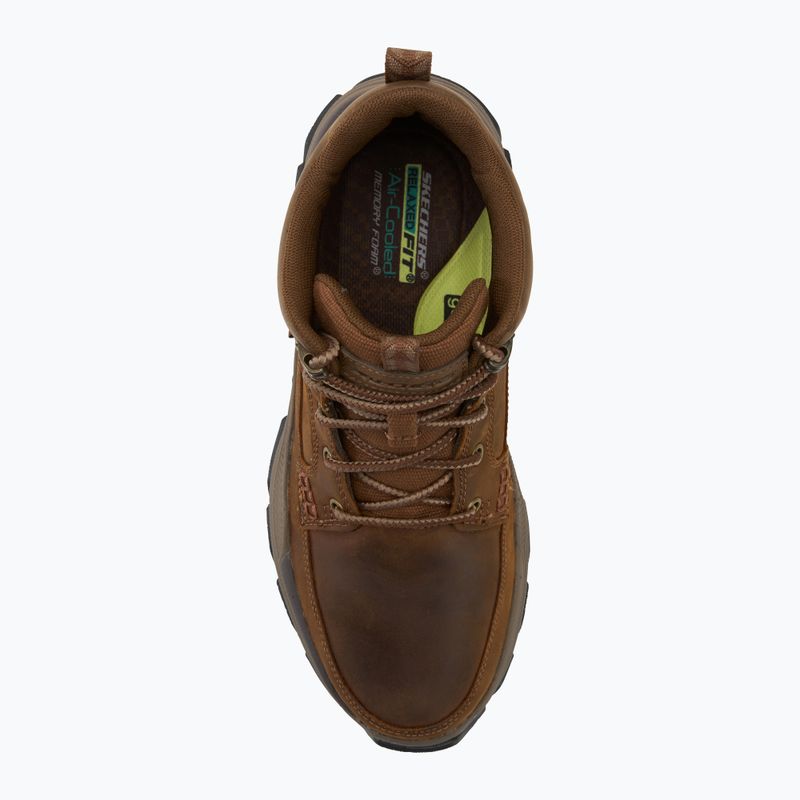 Férfi cipő SKECHERS Respected Boswell dark brown 5