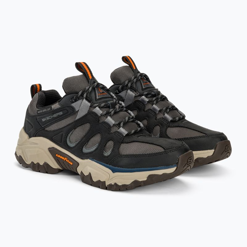 SKECHERS férfi Terraform Selvin fekete cipő 5