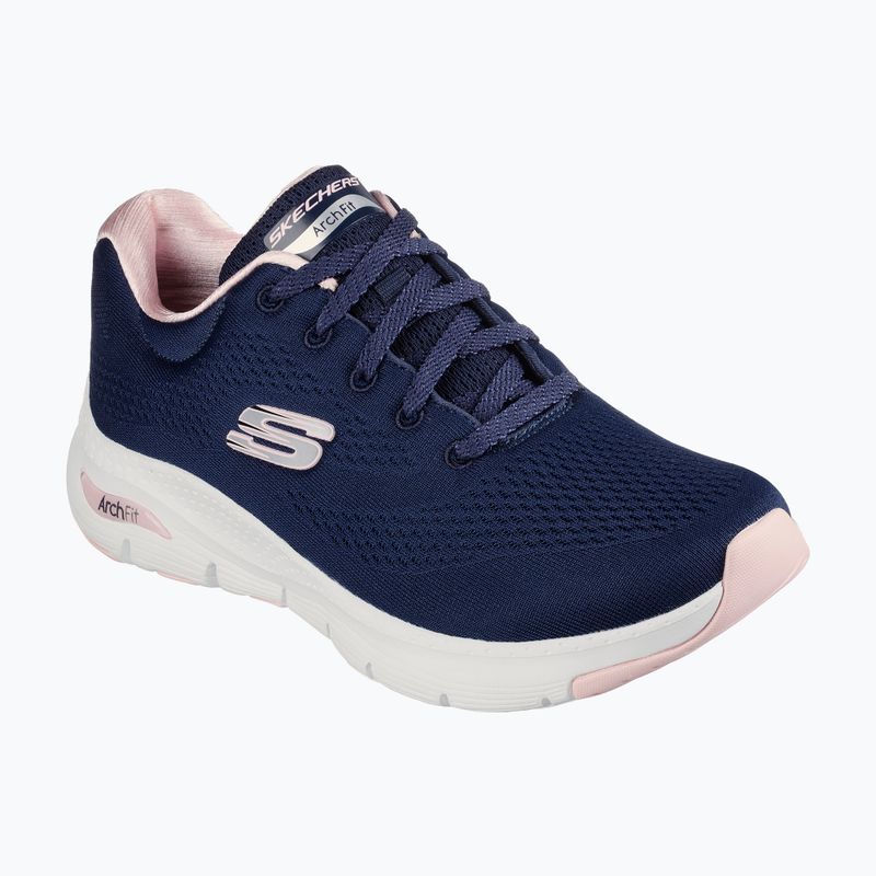 Női edzőcipő SKECHERS Arch Fit Big Appeal navy/pink 7